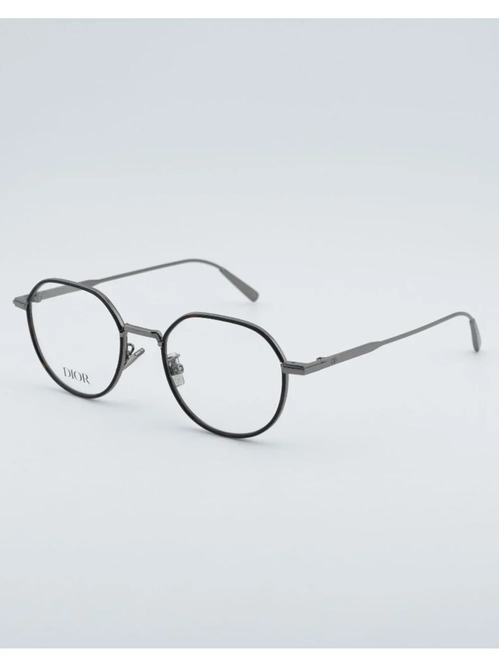 Dior DIORBLACKSUITO R3U 7600 Eyeglasses Ruthenium 49mm Square Frame